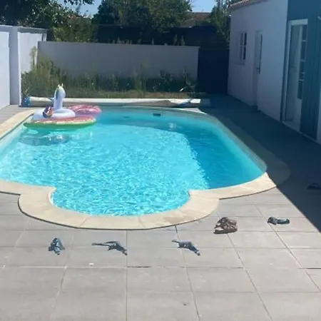 Maison Familiale Avec Piscine Chauffee, Proche Commerces Et - Fr-1-485-146 Dom wakacyjny Les Sables-dʼOlonne